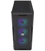 Endorfy skříň Regnum 400 ARGB / ATX / 4x120mm ARGB / 2xUSB / prosklená bočnice / černá