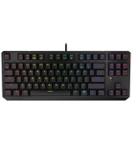 Endorfy herní klávesnice Thock TKL Kailh BL RGB /USB/ blue sw. / drátová / mechanická / US layout / černá RGB