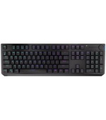 Endorfy herní klávesnice Thock Wireless Red/USB/Kailh Red/bezdrátová/mechanická/US layout/černá/ARGB