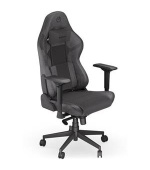Endorfy herní židle Scrim BK/kůže + textil/černá