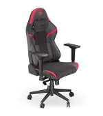 Endorfy herní židle Scrim RD/kůže + textil/červenočerná