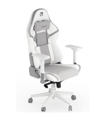 Endorfy herní židle Scrim OWH/kůže + textil/bílá