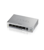 Zyxel GS1005-HP, 5 Port Gigabit PoE+ unmanaged desktop Switch, 4 x PoE, 60 Watt