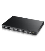 Zyxel GS1900-48HP v2, 48-port GbE L2 Smart Switch, 170 Watt rackmount