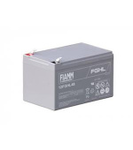 Fiamm 12FGHL48 olověný akumulátor; 12V; 12Ah; faston F2-6,3mm; životnost 10let