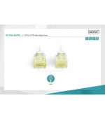 Digitus CAT 6A U-FTP Slim patch cord, Cu, LSZH AWG 28/7, length 4 m, color grey