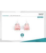 DIGITUS CAT 6 U-FTP slim patch cord, Cu, LSZH AWG 28/7, length 0.25 m, color grey