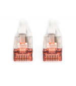 DIGITUS CAT 6 S-FTP patch cord, Cu, LSZH AWG 27/7, length 2,5 m, color grey