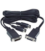 PremiumCord Kabel MIDI 2xDIN5-2xCanon 15 dvouřadý