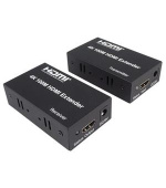 PremiumCord 4K HDMI extender na 100m přes jeden kabel Cat5e/Cat6