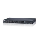 Aten PE7208 20A/16A 8 výstupů 1U s měřením zásuvek eco PDU Vstup C20 Výstup 7x C13 1x C19