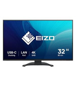 EIZO 31,5" EV3240X-BK, IPS, 3840 x 2160 (4K UHD), 350 cd/m2, 2000:1, 5ms, USB-C, DP, 2x HDMI, černý