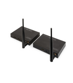 DIGITUS Bezdrátový extender HDMI, 100 m, funkce rozbočovače 5GHz (max. 4 obrazovky), Full HD, 1080p sada 2 kusů