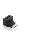 PremiumCord Adapter Mini HDMI C Male na HDMI Female zahnutý do pravého úhlu 90°