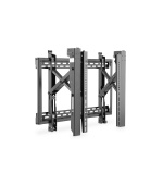 DIGITUS Výsuvný nástěnný držák pro video 45-70" obrazovky, max. 70 kg, otvor proti krádeži VESA 200x200, 300x200, 300x300, 400x200