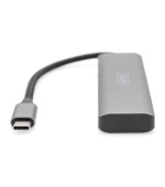 DIGITUS 4portový USB-C HUB 4x USB-C 3.1 Gen1, 5Gbps