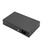 DIGITUS 8+2 Port GE PoE Switch 8 Port PoE 802.3at, 10/100/1000 Mbps + 2 Port GE