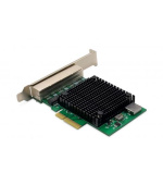 DIGITUS 4 Port RJ45 RTL8125B 2,5 GBits Server NIC