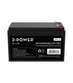 2-Power 2P12-12 12V 12Ah VRLA Baterie F2 ( Faston 250)
