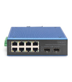 Digitus Průmyslový 8+2portový přepínač Fast Ethernet