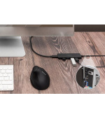 Digitus USB 3.0 Hub 4-Port, Slim Line, 1,2m kabel