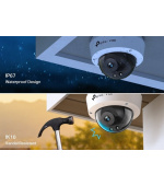 TP-Link VIGI C240I(4mm) Dome kamera, 4MP, 4mm