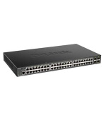 D-Link DGS-1250-52XMP Smart switch 48x Gb PoE+, 4x 1G/10G SFP+, 370W