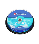 VERBATIM CD-R 700MB, 52x, spindle 10 ks