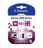 VERBATIM Store 'n' Stay NANO 16GB USB 2.0 černá
