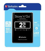VERBATIM Store´n´ Go 2,5" 2TB USB 3.0 černý