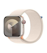 Apple Watch Series 9 Cellular 45mm Hvězdně bílý hliník s hvězdně bílým provlékacím řemínkem