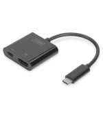 DIGITUS Grafický adaptér HDMI 4K HDMI Type-C ™ + USB-C ™ (PD)