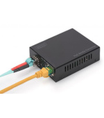 DIGITUS Professional Gigabit PoE media converter, RJ45 / SFP, PSE
