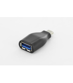 Ednet Adaptér USB typu C, typ C na A M/F, 3A, 5 GB, 3,0, bl
