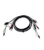 ATEN 1.8M USB HDMI KVM Cable with Audio