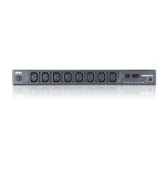 Aten PE7108 15A/10A 8 výstupů 1U s měřením zásuvek eco PDU Vstup C20 Výstup 8x C13