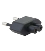 AVACOM Zásuvkový konektor Type C (EU) pro USB-C nabíječky, černá