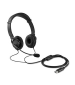 Kensington HiFi USB sluchátka s mikrofonem a tlačítky pro ovládání hlasitosti