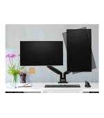 Kensington One-Touch Height Adjustable Dual Monitor Arm - Black