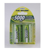 Ansmann akumulátor D NiMH 5000 mAh (2 ks)