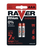 RAVER AAA Extreme lithiová - 2 ks