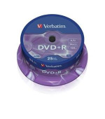 VERBATIM DVD+R AZO 4,7GB, 16x, spindle 25 ks