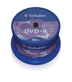 VERBATIM DVD+R AZO 4,7GB, 16x, spindle 50 ks