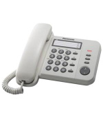 Panasonic KX-TS520FXW - jednolinkový telefon, bílý