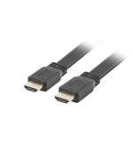 LANBERG HDMI M/M 2.0 kabel 3M 4K černý plochý