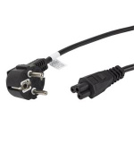 LANBERG CEE 7/7 (MICKEY) na IEC 320 C5 POWER CORD 1.8M VDE černý