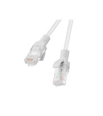 LANBERG Patch kabel CAT.5E UTP 5M šedý Fluke Passed
