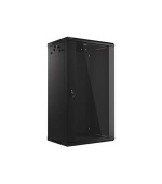 LANBERG RACK CABINET 19” WALL-MOUNT 22U/600X450 (FLAT PACK) BLACK   V2