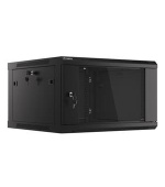LANBERG RACK CABINET 19” WALL-MOUNT 6U/600X600 (FLAT PACK) V2 BLACK