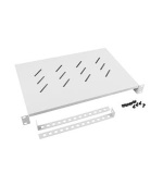 LANBERG 19" FIXED SHELF 1U/483X300MM MAX LOAD CAPACITY UP TO 25KG GREY